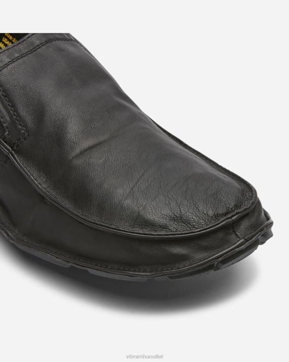 Vibram cipő fekete férfiak egynegyede bőr HJNR126