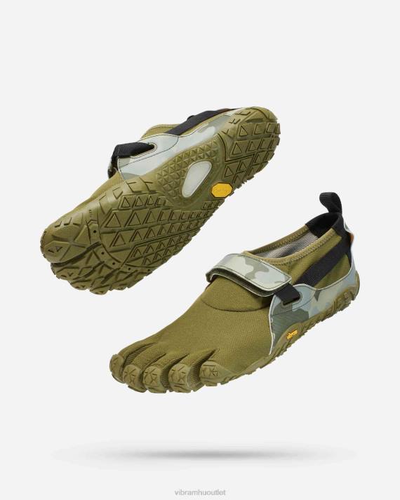 Vibram cipő sötétzöld/camo férfiak spyridon evo HJNR31