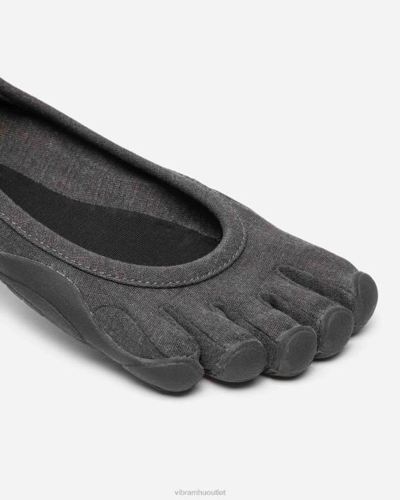 Vibram cipő fekete férfiak klasszikus öko HJNR97