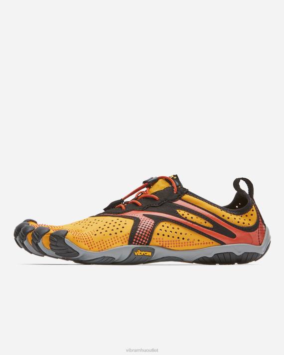 Vibram cipő arany/sárga/fekete férfiak v-futás HJNR120