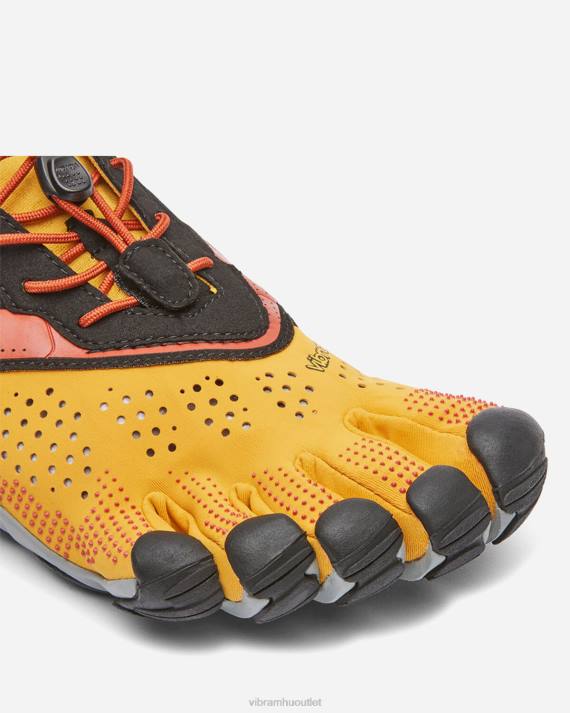Vibram cipő arany/sárga/fekete férfiak v-futás HJNR120