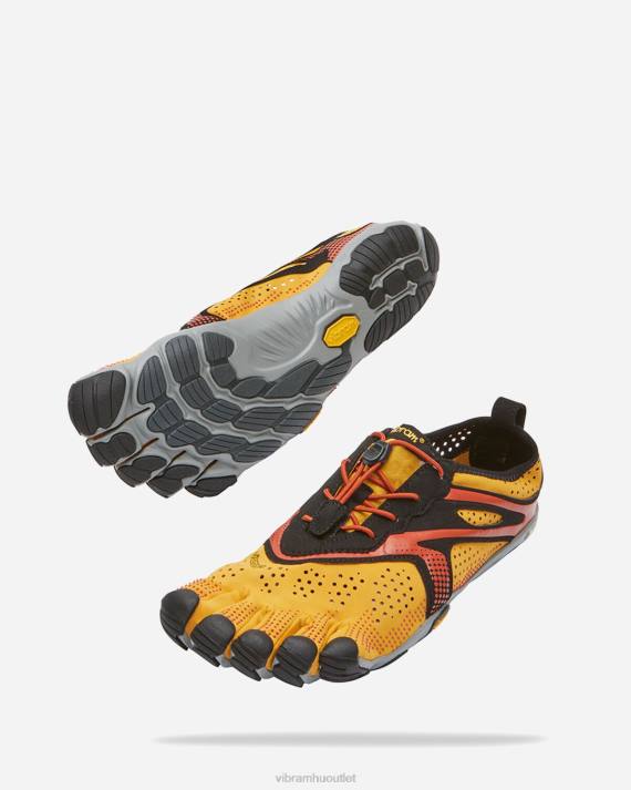 Vibram cipő arany/sárga/fekete férfiak v-futás HJNR120