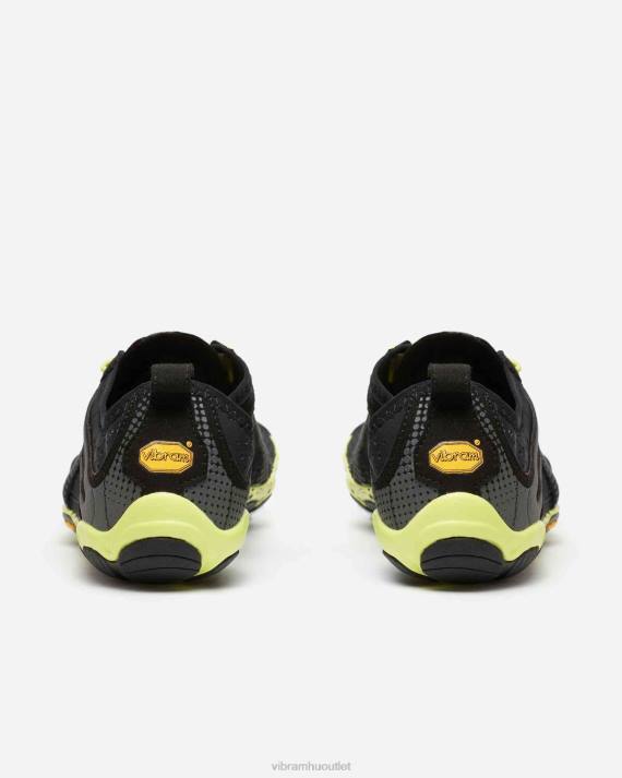 Vibram cipő fekete sárga férfiak v-futás HJNR13