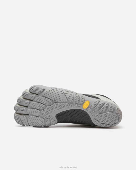 Vibram cipő fekete/szürke férfiak v-run retro HJNR76