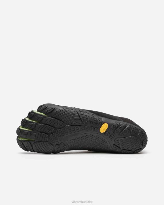 Vibram cipő fekete/zöld férfiak v-run retro HJNR41