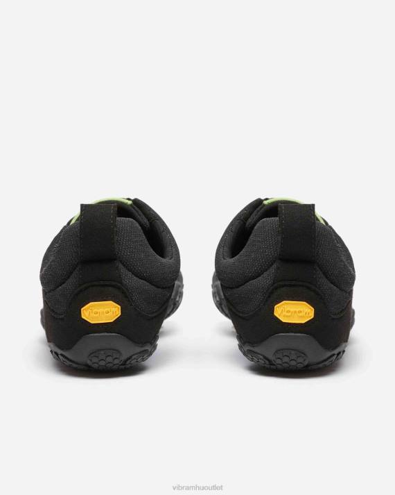 Vibram cipő fekete/zöld férfiak v-run retro HJNR41