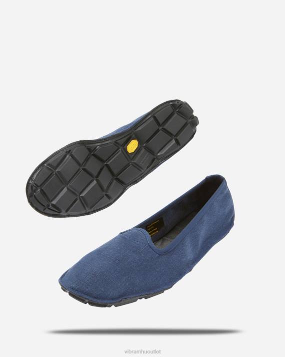 Vibram cipő kék fekete nők egynegyed kendert HJNR136