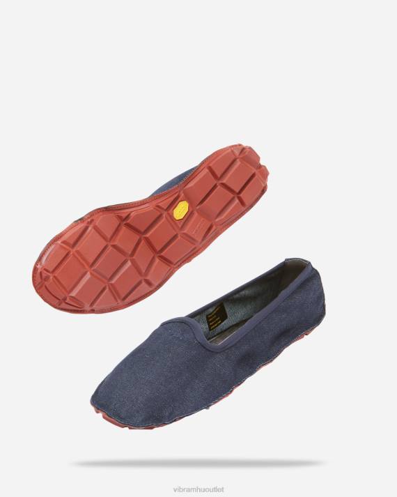 Vibram cipő sötétkék/tégla nők egynegyed farmer HJNR127