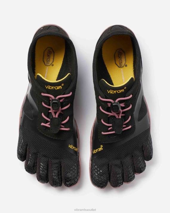 Vibram cipő fekete rózsa nők kso evo HJNR22