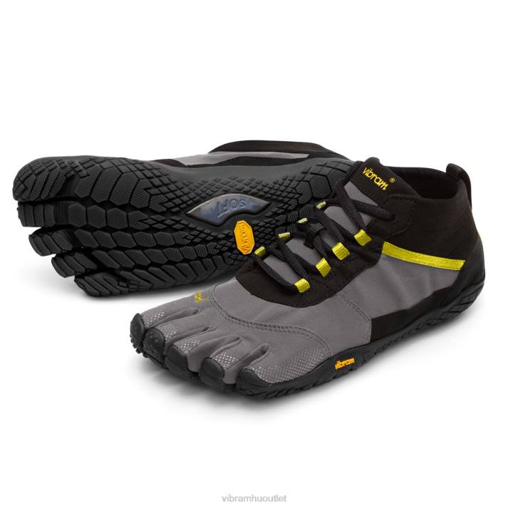 Vibram cipő fekete/szürke/citronelle nők v-trek HJNR113