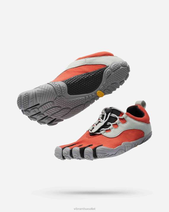 Vibram cipő piros/fekete/szürke nők v-run retro HJNR105